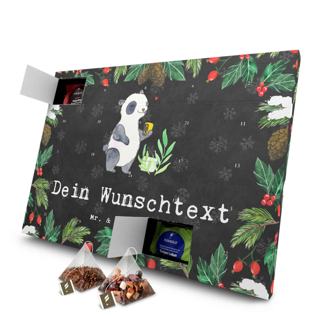  panda geocaching Personalisierter Tee Adventskalender, Geschenk, Schenken, Sport, Sportart, Hobby, Danke, Dankeschön, Auszeichnung, Gewinn, Sportler, Geocaching, GPS Schnitzeljagd, Opencaching, Schatzsuchen