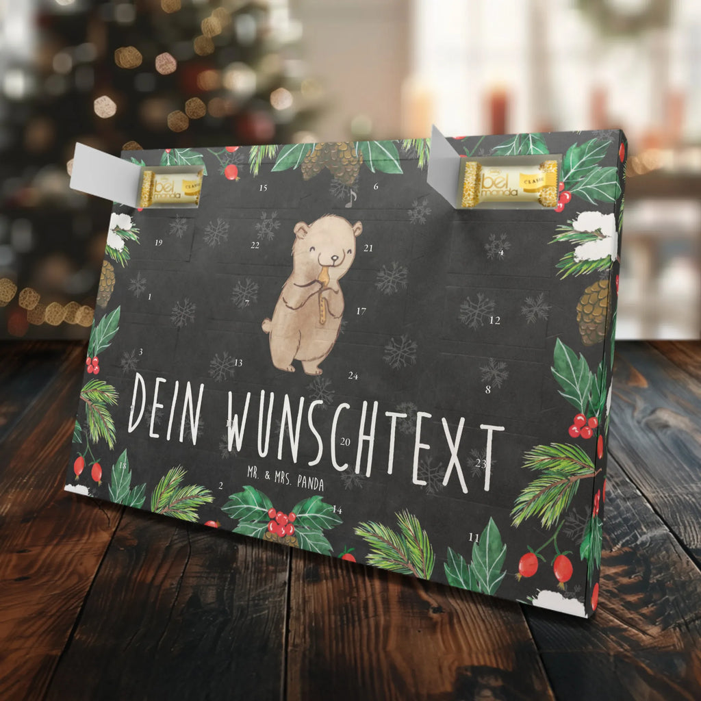 Personalisierter Marzipan Adventskalender Bär Blockflöte Personalisierter Marzipan Adventskalender, Instrumente, Geschenke Musiker, Musikliebhaber, Blockflöte, Ensemble, Flöte, Blasinstrument, Früherziehung, Bär
