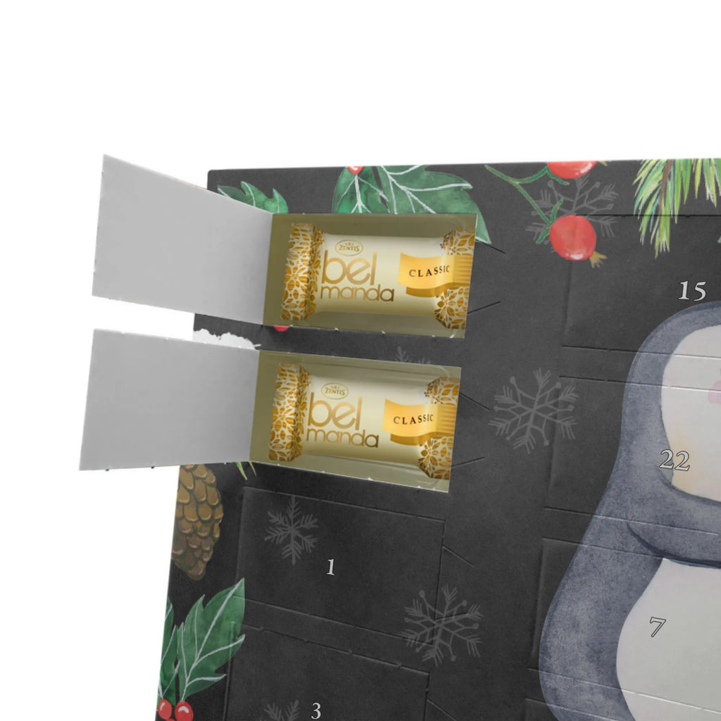 Personalisierter Marzipan Adventskalender Pinguin Posaune Personalisierter Marzipan Adventskalender, Instrumente, Geschenke Musiker, Musikliebhaber, Orchester, Blechblasinstrument, Jazz, Klassik, Bigband, Posaune, Pinguin