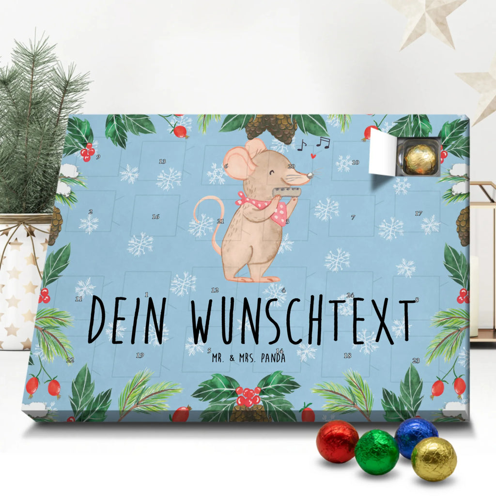 Adventskalender mit Namen Maus Mundharmonika Personalisierter Adventskalender, Adventskalender mit Namen, Instrumente, Musikliebhaber, Geschenke Musiker, Maus, Lagerfeuer, Mundharmonika, Gesang