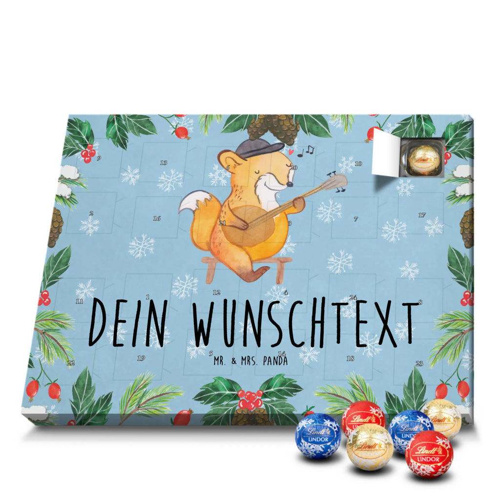 Adventskalender mit Namen Fuchs Banjo Adventskalender mit Namen, Personalisierter Adventskalender, Musikliebhaber, Instrumente, Geschenke Musiker, Fuchs, Saiteninstrument, Zupfinstrument, Akustik, Laute, Banjo