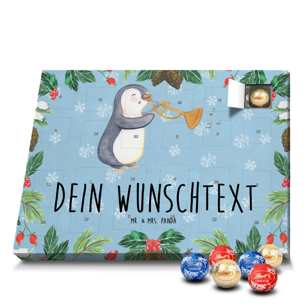 Adventskalender mit Namen Pinguin Posaune Adventskalender mit Namen, Personalisierter Adventskalender, Musikliebhaber, Instrumente, Geschenke Musiker, Pinguin, Blechblasinstrument, Jazz, Posaune, Bigband, Orchester, Klassik