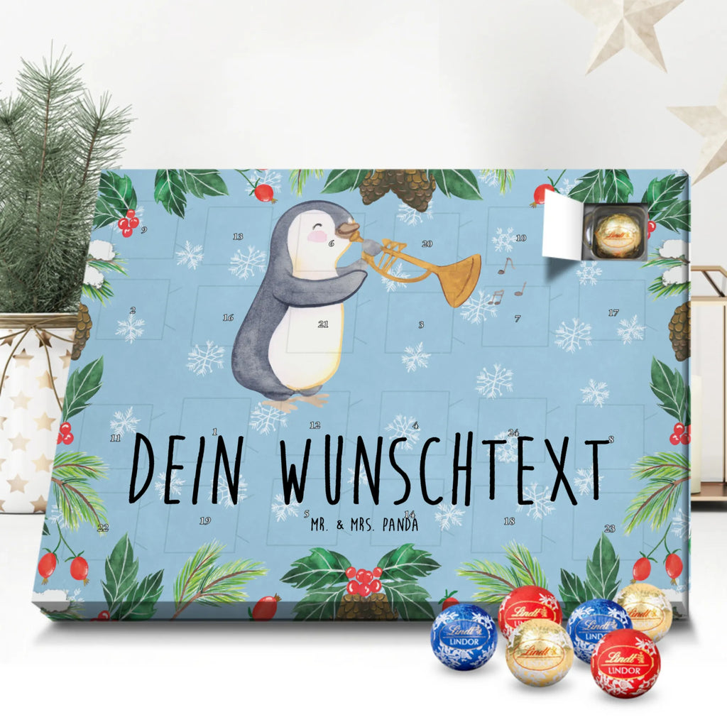 Adventskalender mit Namen Pinguin Posaune Adventskalender mit Namen, Personalisierter Adventskalender, Musikliebhaber, Instrumente, Geschenke Musiker, Pinguin, Blechblasinstrument, Jazz, Posaune, Bigband, Orchester, Klassik