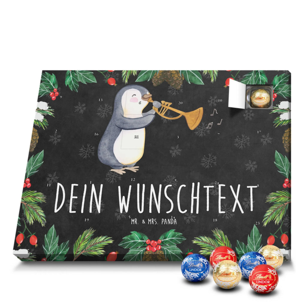 Adventskalender mit Namen Pinguin Posaune Adventskalender mit Namen, Personalisierter Adventskalender, Musikliebhaber, Instrumente, Geschenke Musiker, Pinguin, Blechblasinstrument, Jazz, Posaune, Bigband, Orchester, Klassik