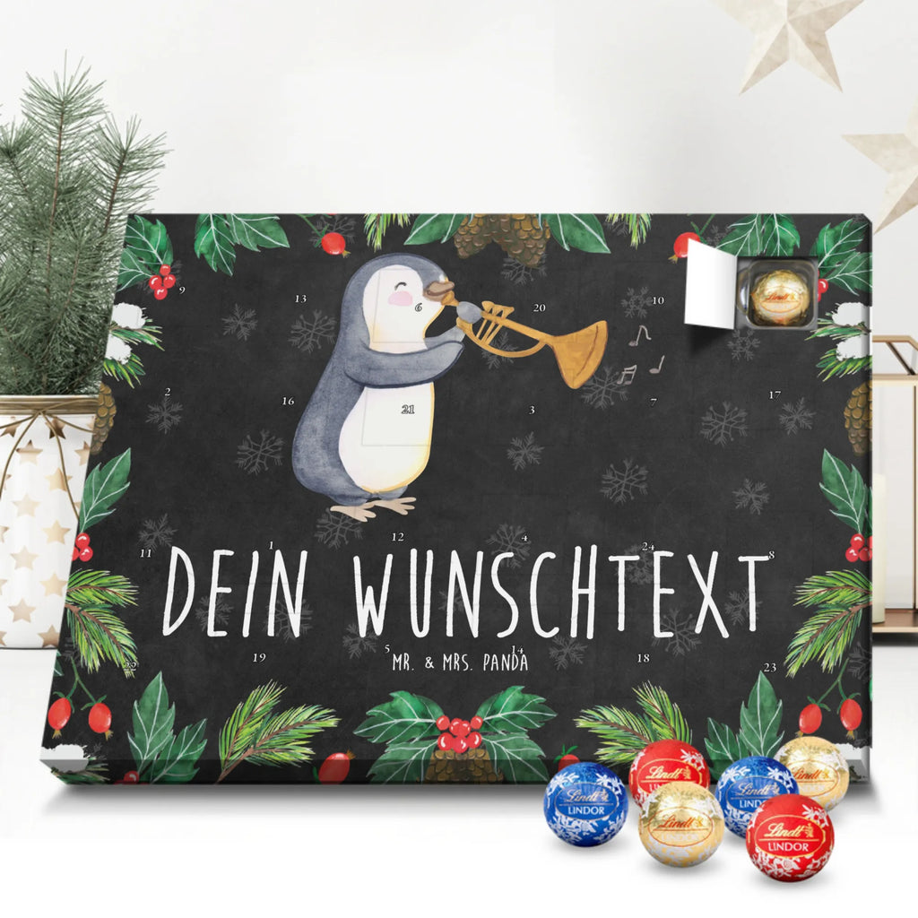 Adventskalender mit Namen Pinguin Posaune Adventskalender mit Namen, Personalisierter Adventskalender, Musikliebhaber, Instrumente, Geschenke Musiker, Pinguin, Blechblasinstrument, Jazz, Posaune, Bigband, Orchester, Klassik