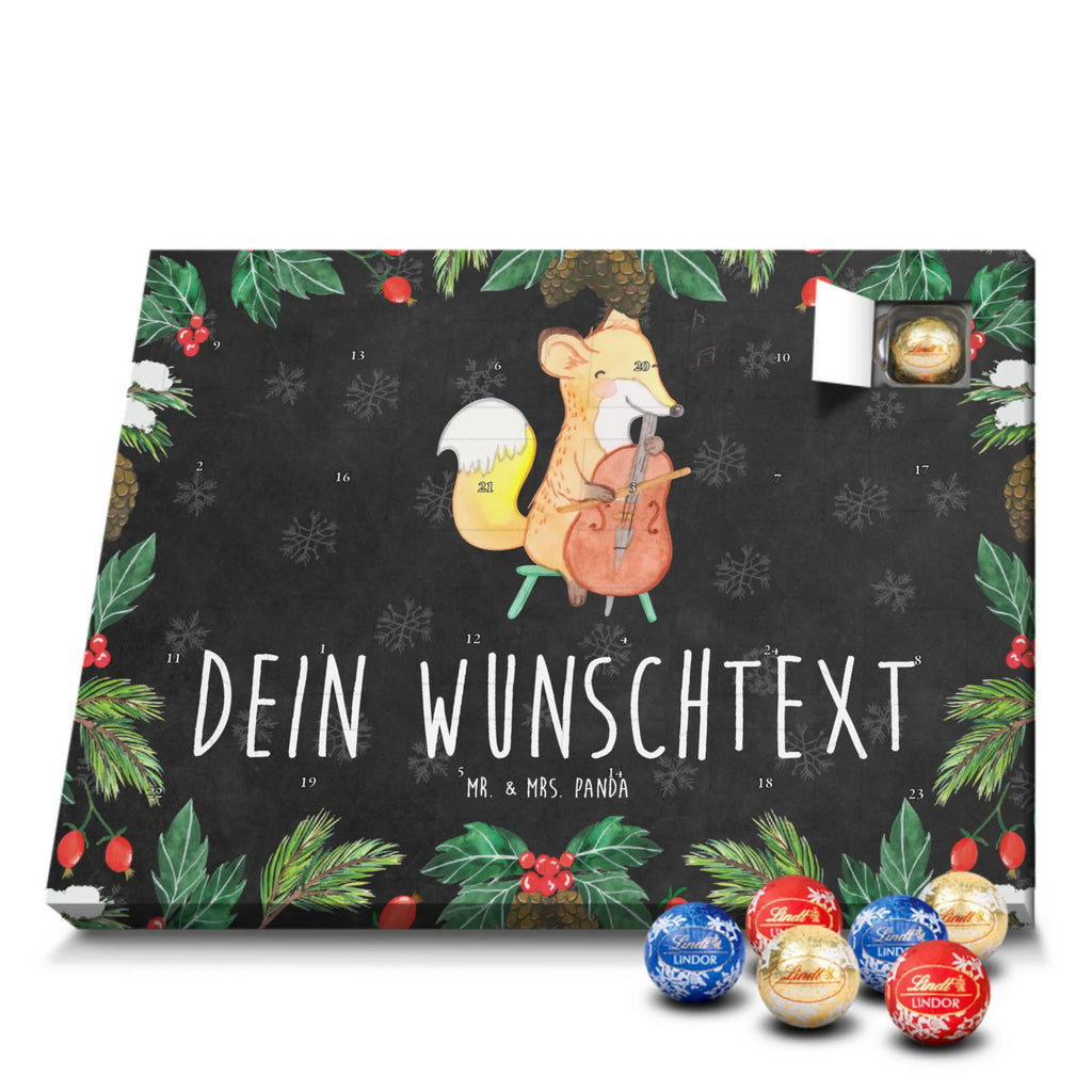 Adventskalender mit Namen Fuchs Violoncello Personalisierter Adventskalender, Adventskalender mit Namen, Musikliebhaber, Instrumente, Geschenke Musiker, Streicher, Ensemble, Violoncello, Orchester, Fuchs, Barock, Cello, Klassik, Bogen