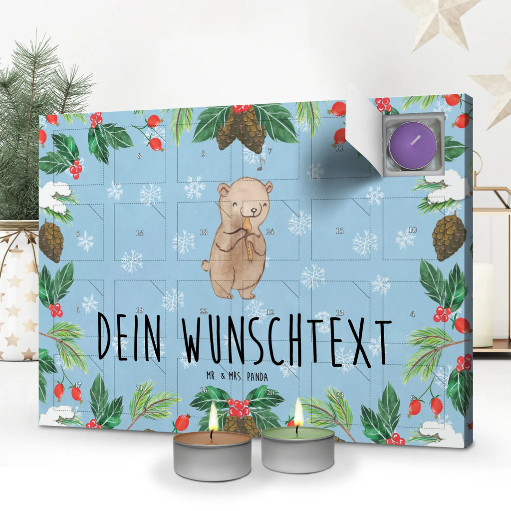 Personalisierter Duftkerzen Adventskalender Bär Blockflöte Personalisierter Duftkerzen Adventskalender, Instrumente, Geschenke Musiker, Musikliebhaber, Bär, Blockflöte, Ensemble, Flöte, Blasinstrument, Früherziehung