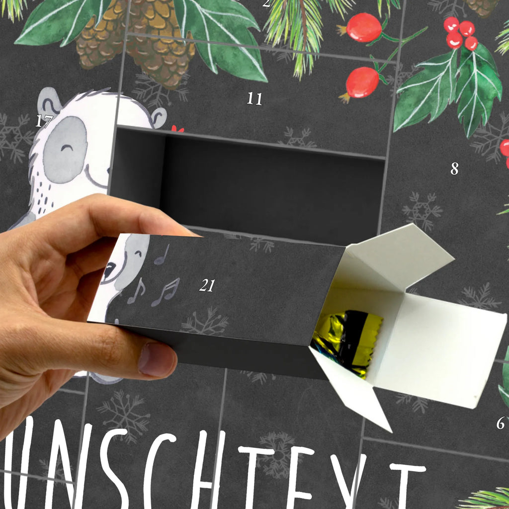  Panda shamisen Befüllbarer Adventskalender, Adventskalender Zum Selbst Befüllen, Instrumente, Geschenke Musiker, Musikliebhaber, Panda, Shamisen, Laute, China, Traditionsmusik