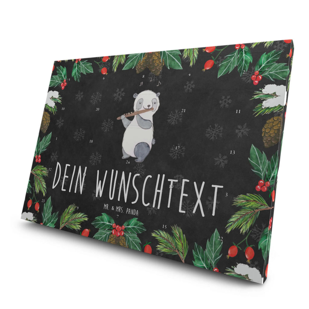 Personalisierter Tee Adventskalender Panda Querflöte Personalisierter Tee Adventskalender, Instrumente, Geschenke Musiker, Musikliebhaber, Flöte, Kammermusik, Panda, Holzblasinstrument, Orchester, Querflöte, Ensemble