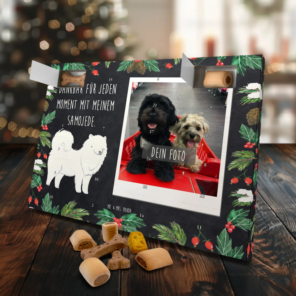 Personalisierter Hunde Foto Adventskalender Samojede Moment Personalisierter Hunde Foto Adventskalender, Geschenk, Schenken, Hund, Hunderasse, Rassehund, Hundebesitzer, Tierfreund, Welpe, Samojedenhund, Samojede, Samojedenspitz