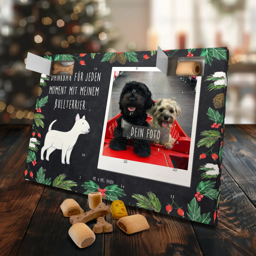 Personalisierter Hunde Foto Adventskalender Bullterrier Moment Personalisierter Hunde Foto Adventskalender, Geschenk, Schenken, Hund, Hunderasse, Rassehund, Hundebesitzer, Tierfreund, Welpe, Bullterrier