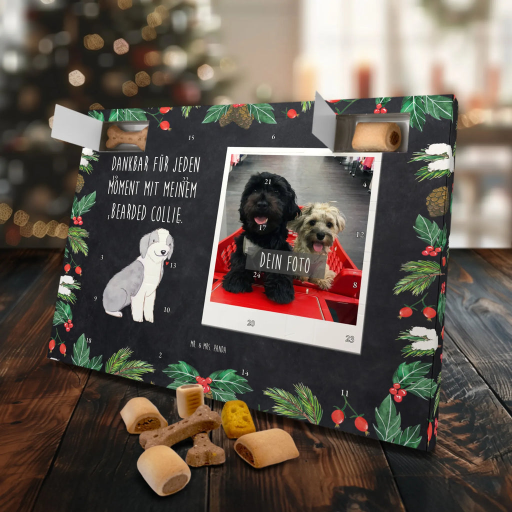 Personalisierter Hunde Foto Adventskalender Bearded Collie Moment Personalisierter Hunde Foto Adventskalender, Geschenk, Schenken, Hund, Hunderasse, Rassehund, Hundebesitzer, Tierfreund, Welpe, Bearded Collie, Britischer Hütehund