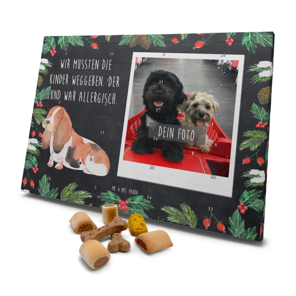 Personalisierter Hunde Foto Adventskalender Hund Basset Hound Personalisierter Hunde Foto Adventskalender, Sprüche, Hund, Hunderasse, Hundebesitzer, Hundemotiv, Haustier, Tierliebhaber, Basset Hound, Basset, Kinderlos, Hundeliebe