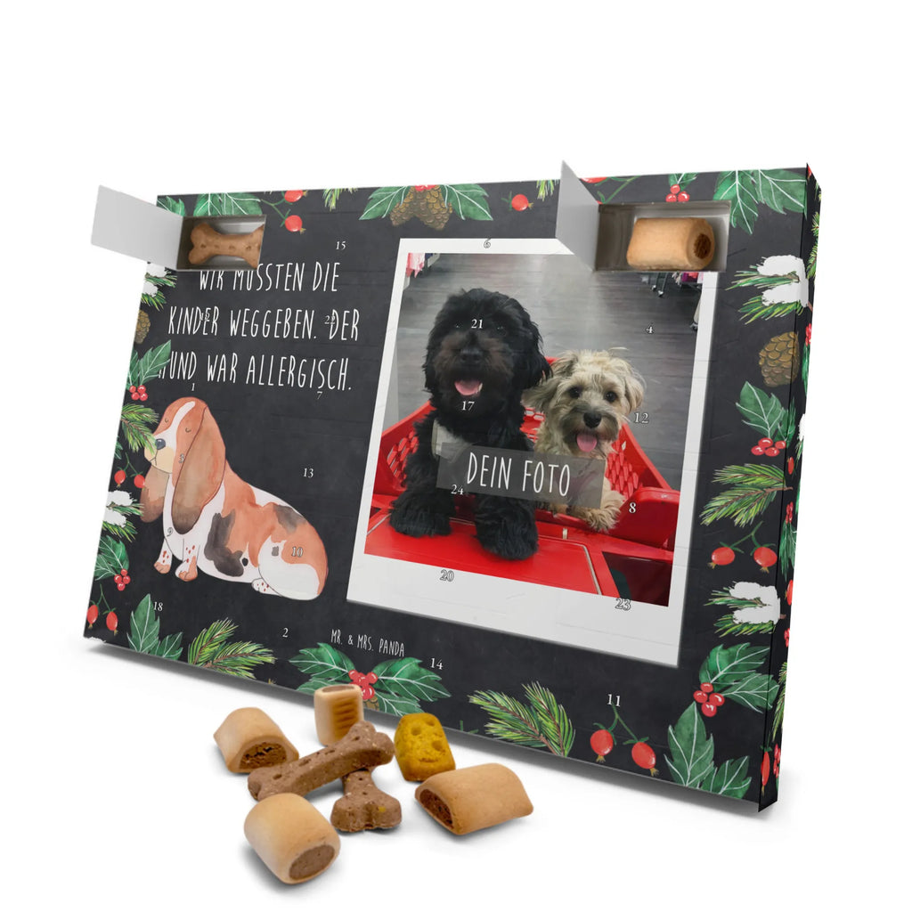 Personalisierter Hunde Foto Adventskalender Hund Basset Hound Personalisierter Hunde Foto Adventskalender, Sprüche, Hund, Hunderasse, Hundebesitzer, Hundemotiv, Haustier, Tierliebhaber, Basset Hound, Basset, Kinderlos, Hundeliebe
