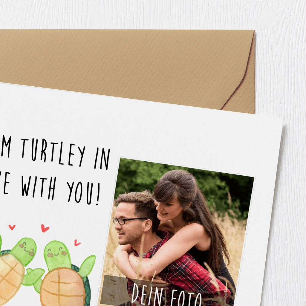 Personalized Photo Deluxe Card turtles Pair fotokarte, Personalisierte Foto Grußkarte, Freund, Ehefrau, Liebe, Hocheitstag, Ehemann, Verlobung, Heiratsantrag, Partner, Heiraten, Liebesgeschenk, Jahrestag, Freundin, Mitbringsel, Geschenk für Frauen, Liebesbeweis, Geschenk für Partner, Valentinstag, für Männer, Geschenk für Freundin, für Ehemann, Hochzeitstag