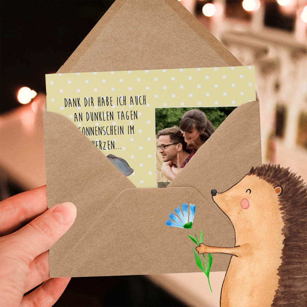 Personalized Photo Deluxe Card elephant bee Personalisierte Foto Grußkarte, Tiermotive, Gute Laune, lustige Sprüche, Tiere, Elefant, Biene, Liebe, Liebesbeweis, Jahrestag, Liebesgeschenk, Heiratsantrag, Hochzeitsgeschenk, Liebesspruch