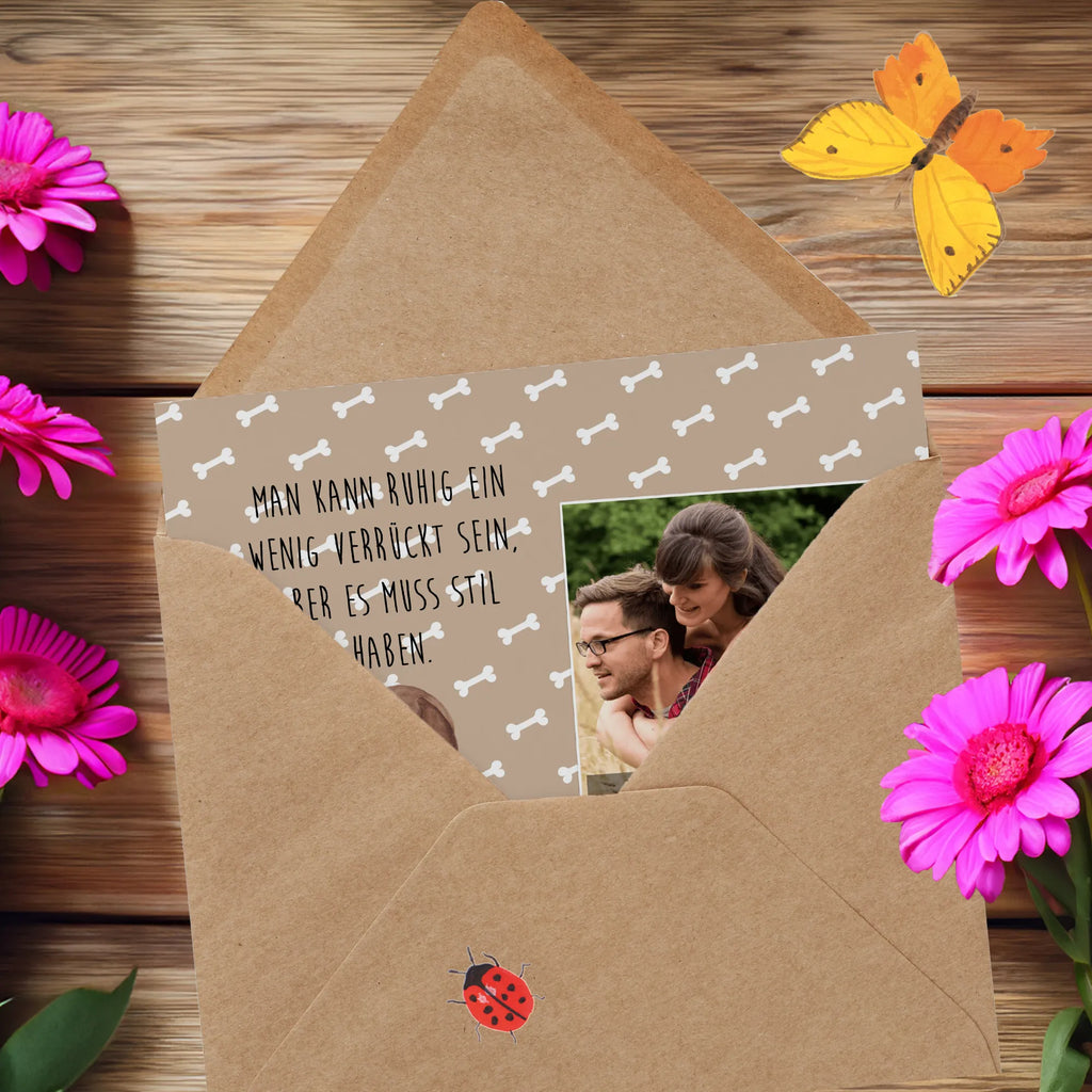 Personalisierte Foto Deluxe Karte Hund Blume Personalisierte Foto Grußkarte, Hund, Hundemotiv, Haustier, Hunderasse, Tierliebhaber, Hundebesitzer, Sprüche, Frauchen, Hunde, Hundeliebe