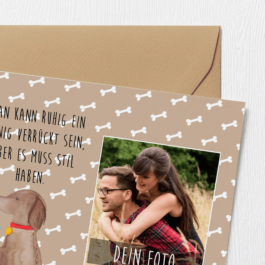 Personalisierte Foto Deluxe Karte Hund Blume Personalisierte Foto Grußkarte, Hund, Hundemotiv, Haustier, Hunderasse, Tierliebhaber, Hundebesitzer, Sprüche, Frauchen, Hunde, Hundeliebe