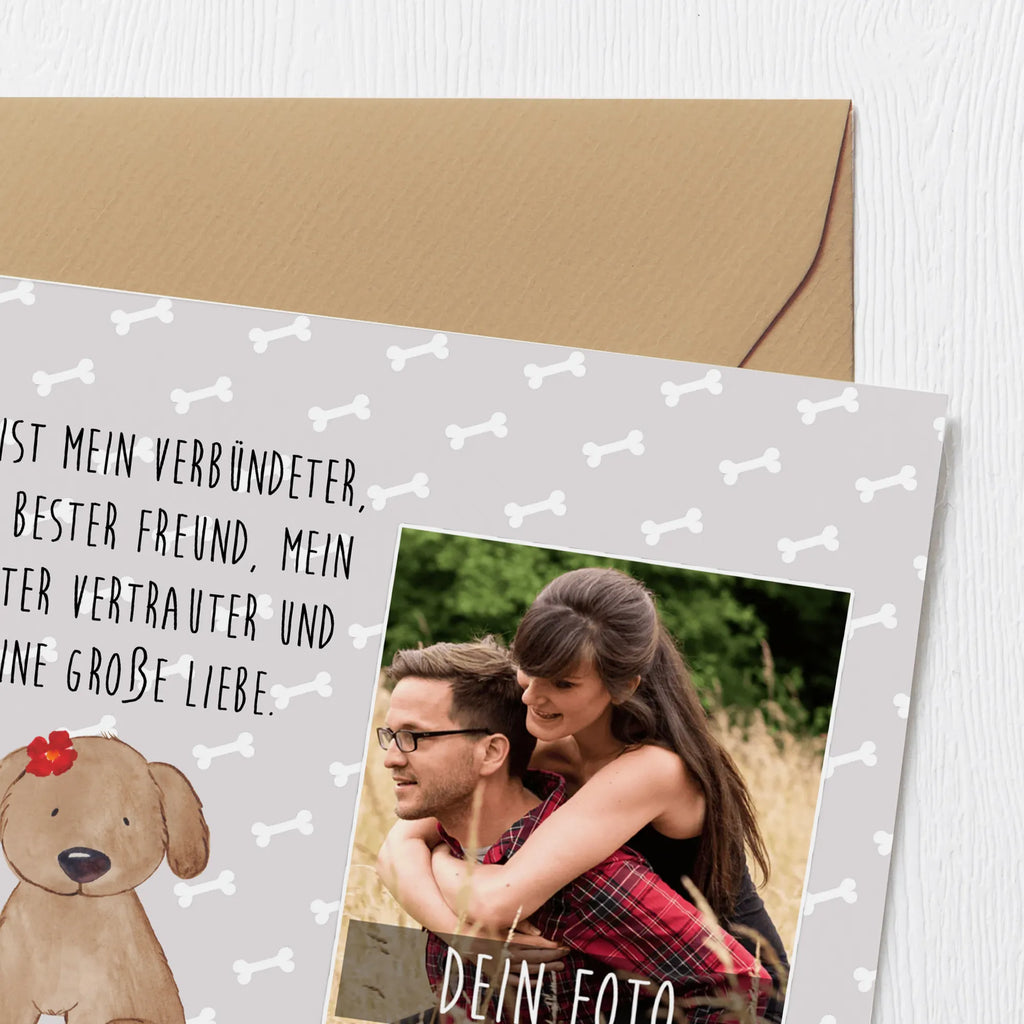 Personalisierte Foto Deluxe Karte Hund Dame Personalisierte Foto Grußkarte, Hund, Hundemotiv, Haustier, Hunderasse, Tierliebhaber, Hundebesitzer, Sprüche, Frauchen, Hunde, Hundeliebe, Hundeglück, Liebe