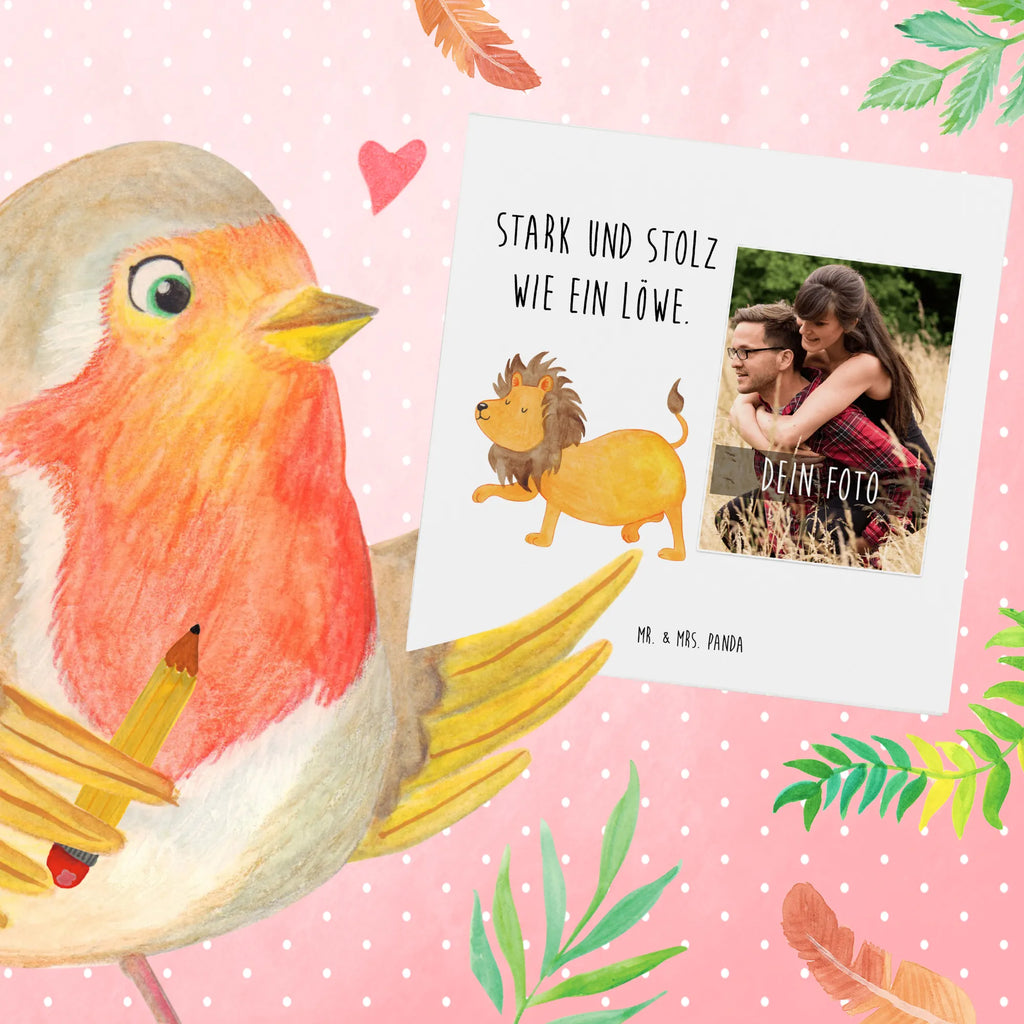 Personalized Photo Deluxe Card Star sign Lion Personalisierte Foto Grußkarte, Tierkreiszeichen, Sternzeichen, Horoskop, Astrologie, Aszendent, Geschenk August, Löwe Geschenk, König der Tiere, Geburtstag Juli, Geschenk Juli, Geburtstag August, Löwe Sternzeichen