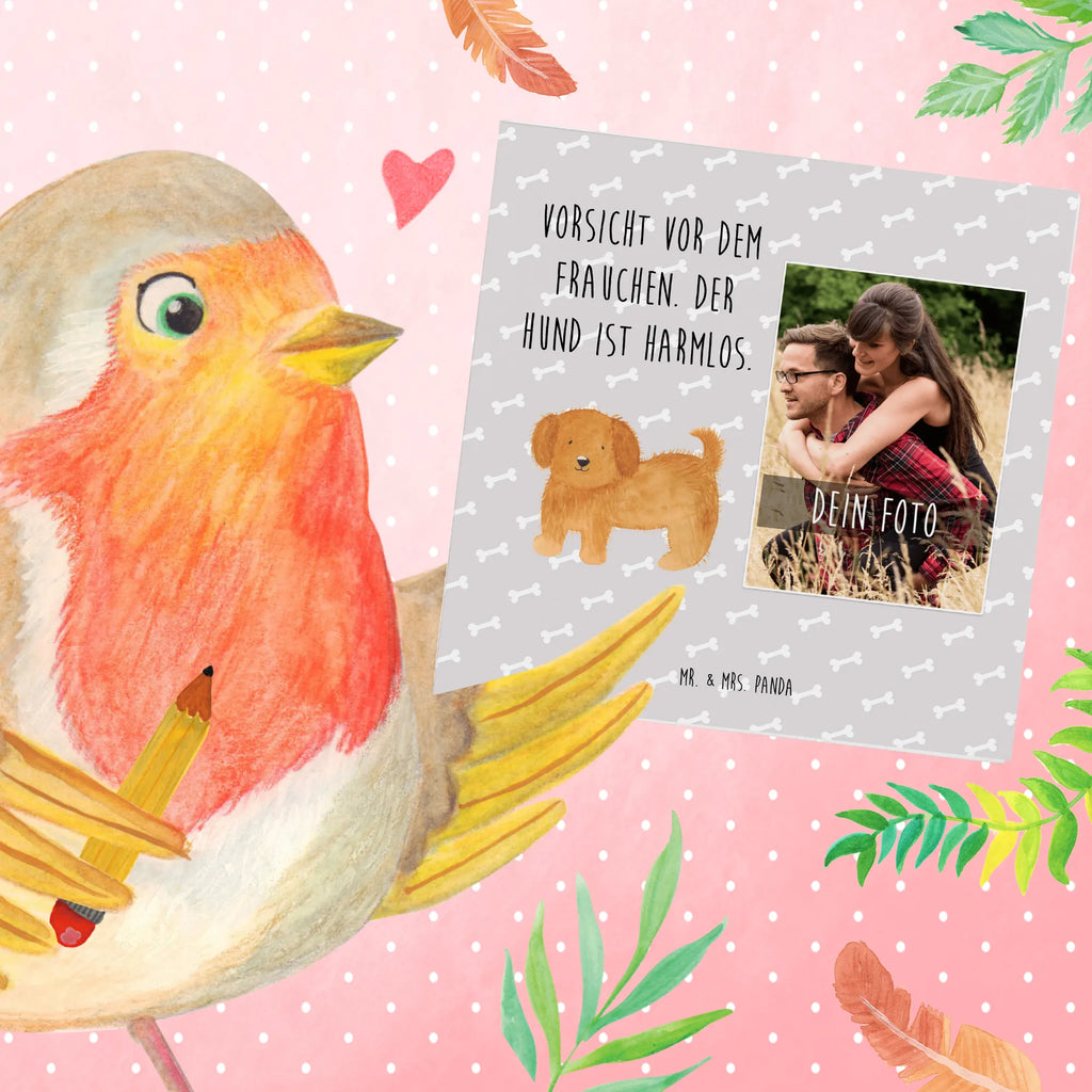 Personalized Photo Deluxe Card Dog fluffy Personalisierte Foto Grußkarte, Hund, Hundemotiv, Haustier, Hunderasse, Tierliebhaber, Hundebesitzer, Sprüche, Hundemama, Hunde, Hundeliebe, Frauchen