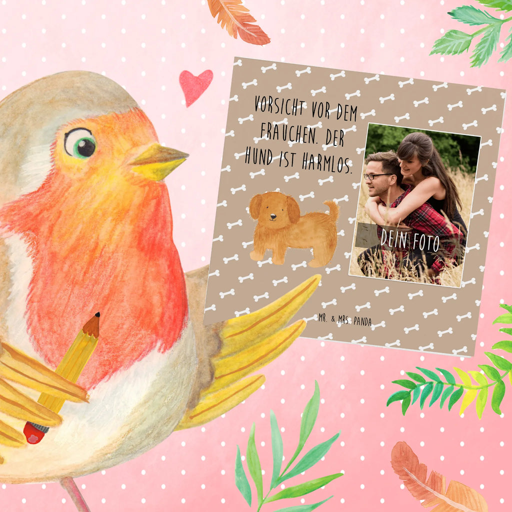 Personalized Photo Deluxe Card Dog fluffy Personalisierte Foto Grußkarte, Hund, Hundemotiv, Haustier, Hunderasse, Tierliebhaber, Hundebesitzer, Sprüche, Hundemama, Hunde, Hundeliebe, Frauchen