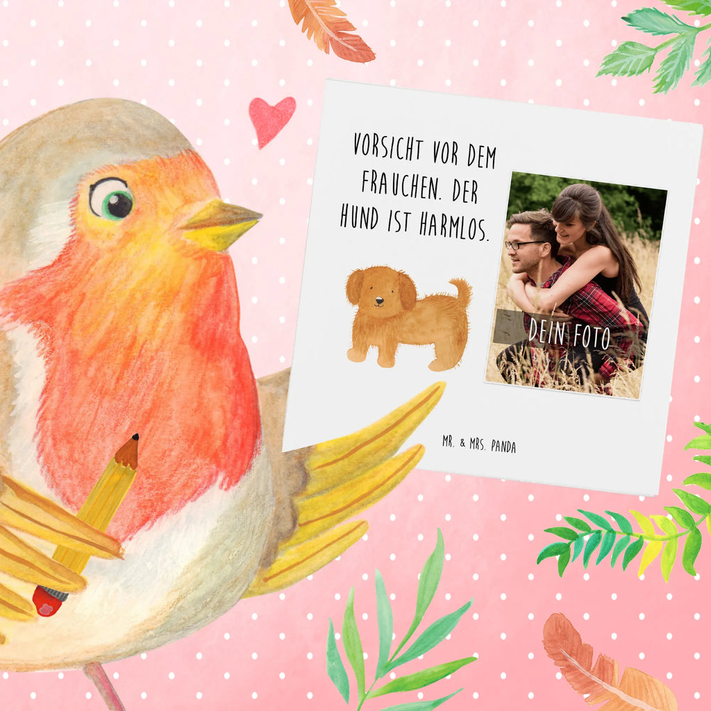 Personalized Photo Deluxe Card Dog fluffy Personalisierte Foto Grußkarte, Hund, Hundemotiv, Haustier, Hunderasse, Tierliebhaber, Hundebesitzer, Sprüche, Hundemama, Hunde, Hundeliebe, Frauchen