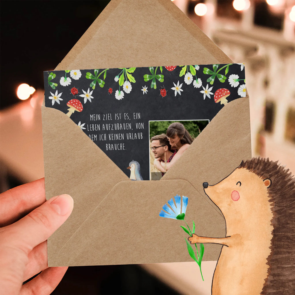 Personalized Photo Deluxe Card Penguin campfire Personalisierte Foto Grußkarte, Pinguin, Maus, Pinguine, Lagerfeuer, Leben, Arbeit, Job, Motivation, Büro, Büroalltag, Lebensspruch, Lebensmotivation, Neustart, Liebe, grillen, Feuer, Marshmallows