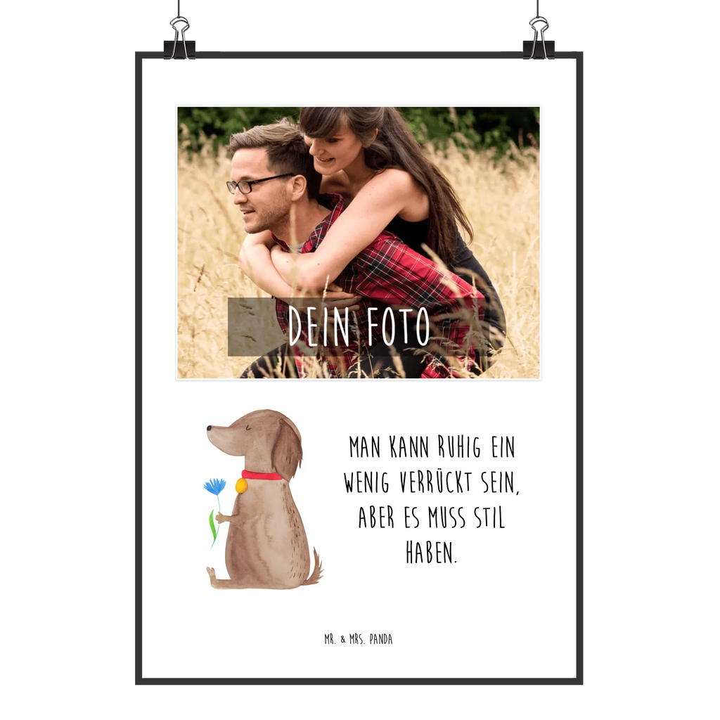 Personalisiertes Foto Poster Hund Blume Personalisiertes Foto Poster, Hund, Hundemotiv, Haustier, Hunderasse, Tierliebhaber, Hundebesitzer, Sprüche, Frauchen, Hundeliebe, Hunde
