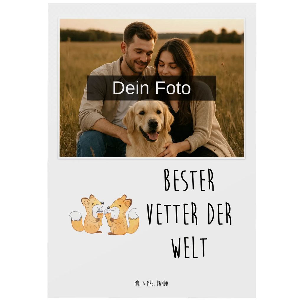 Personalized Photo Postcard Fox Best cousin in the world Personalisierte Foto Postkarte, für, Dankeschön, Geschenk, Schenken, Geburtstag, Geburtstagsgeschenk, Geschenkidee, Danke, Bedanken, Mitbringsel, Freude machen, Geschenktipp, Vetter, Cousin, Kousin, Sohn von Onkel, Sohn von Tante, Familie, Verwandtschaft, Cousine