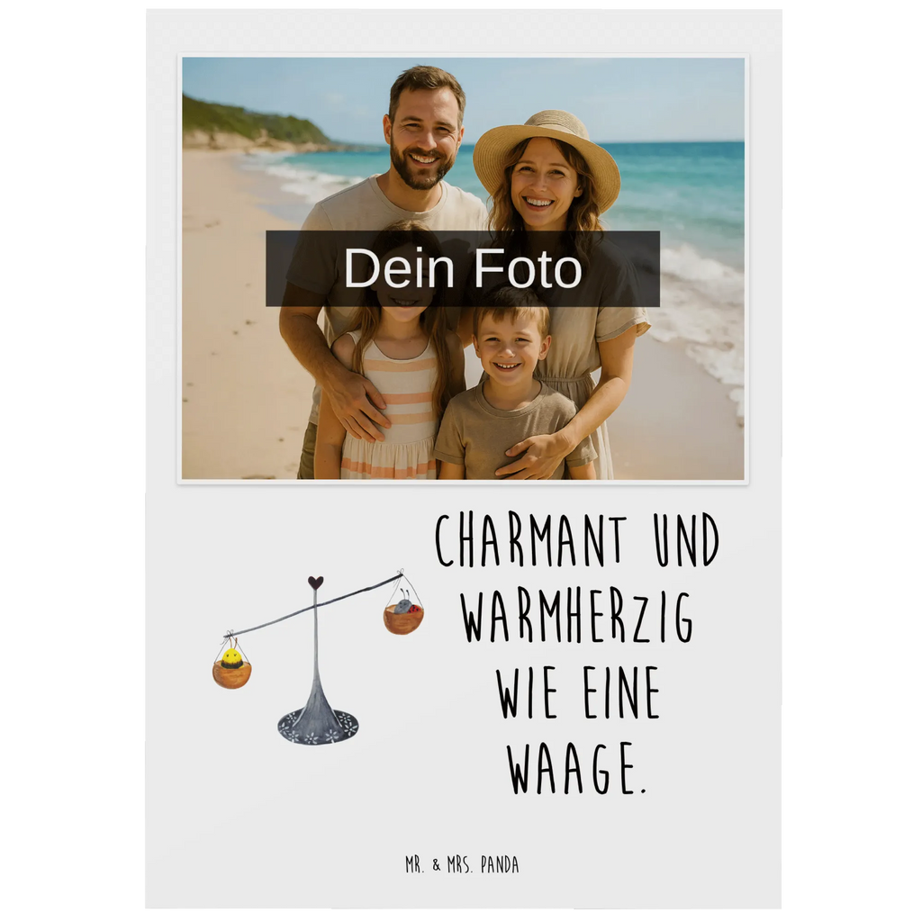 Personalized Photo Postcard Star sign Scale Personalisierte Foto Postkarte, Tierkreiszeichen, Sternzeichen, Horoskop, Astrologie, Aszendent, Waage, Waage Geschenk, Waage Sternzeichen, Geschenk Oktober, Geschenk September, Geburtstag Oktober, Geburtstag September, Gleichgewicht, Marienkäfer, Hummel, Biene