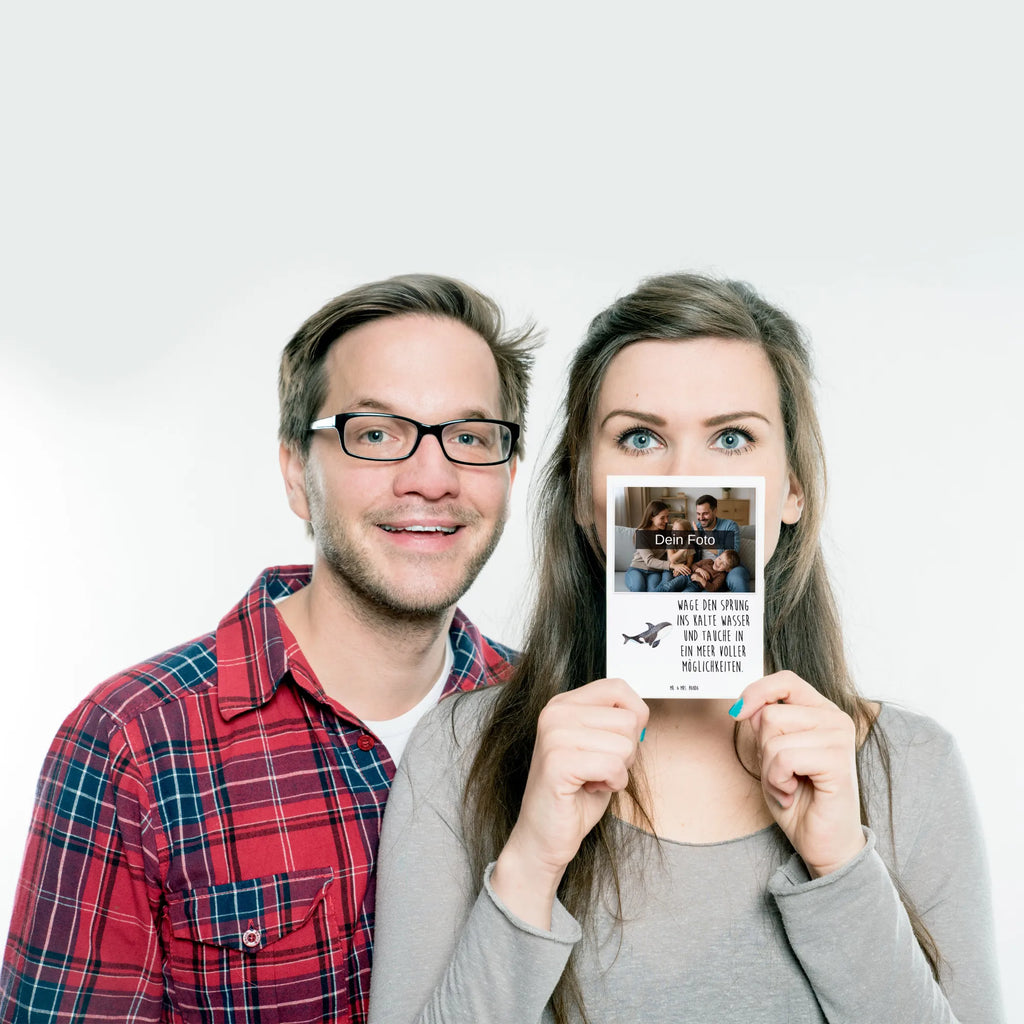 Personalisierte Foto Postkarte Orca Personalisierte Foto Postkarte, Meerestiere, Meer, Urlaub, Selbstliebe, Startup, Orca, Wal, Orcas, Möglichkeiten, Arbeit, Motivation, Büro, Neustart, Killerwal