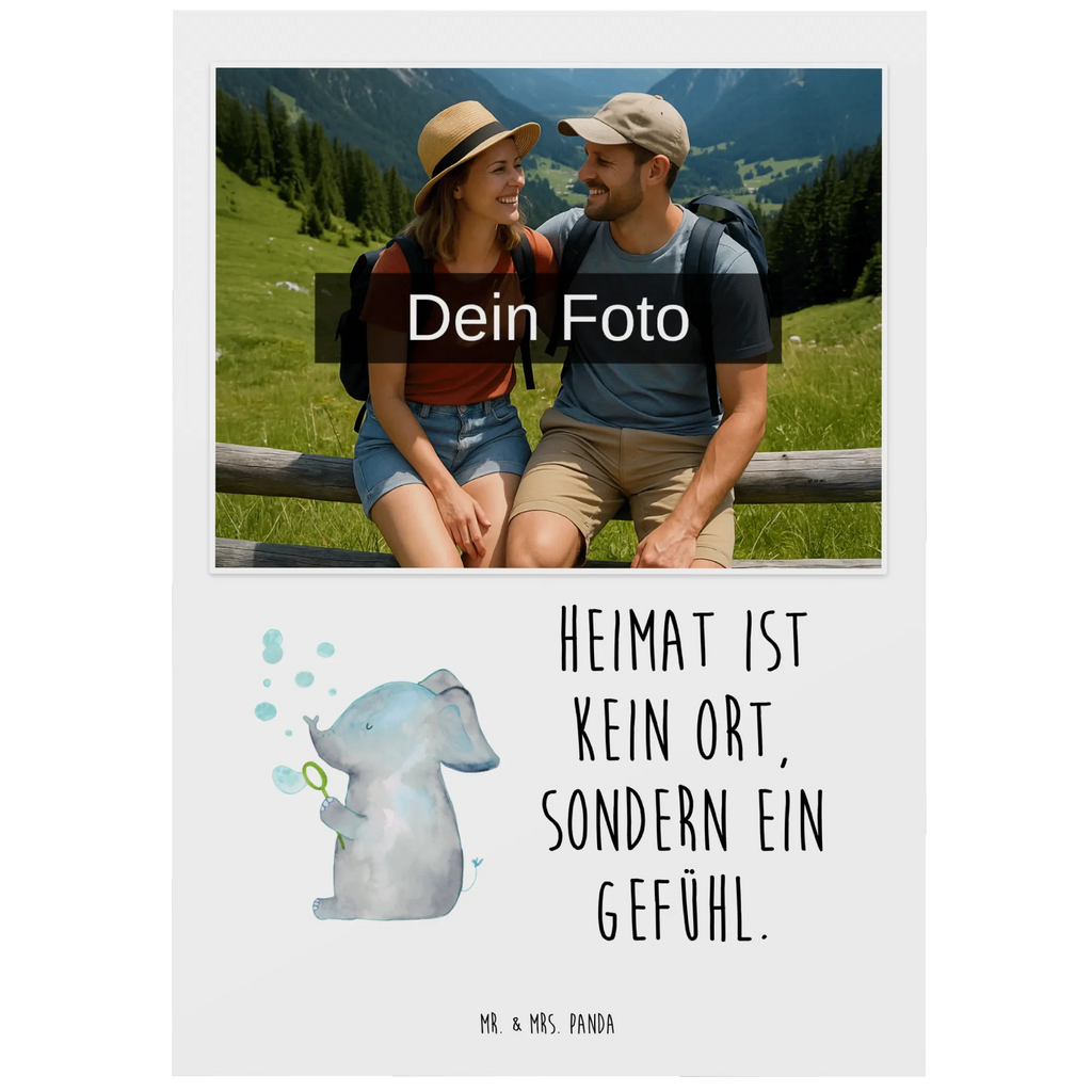 Personalisierte Foto Postkarte Elefant Seifenblasen Personalisierte Foto Postkarte, Tiermotive, Gute Laune, lustige Sprüche, Tiere, Dickhäuter, Rüsseltier, Liebesspruch, Seifenblasen, Liebesbeweis, Elefanten, Heimat, Elefant, Liebe, Gefühl. Daheim