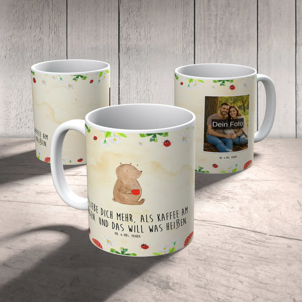 Personalisierte Foto Tasse Bär Morgenkaffee Personalisierte Foto Tasse, Liebe, Partner, Freund, Freundin, Ehemann, Ehefrau, Heiraten, Verlobung, Heiratsantrag, Liebesgeschenk, Jahrestag, Hocheitstag, für Ehemann, Valentinstag, Geschenk für Partner, Mitbringsel, für Männer, Geschenk für Frauen, Liebesbeweis, Geschenk für Freundin, Hochzeitstag