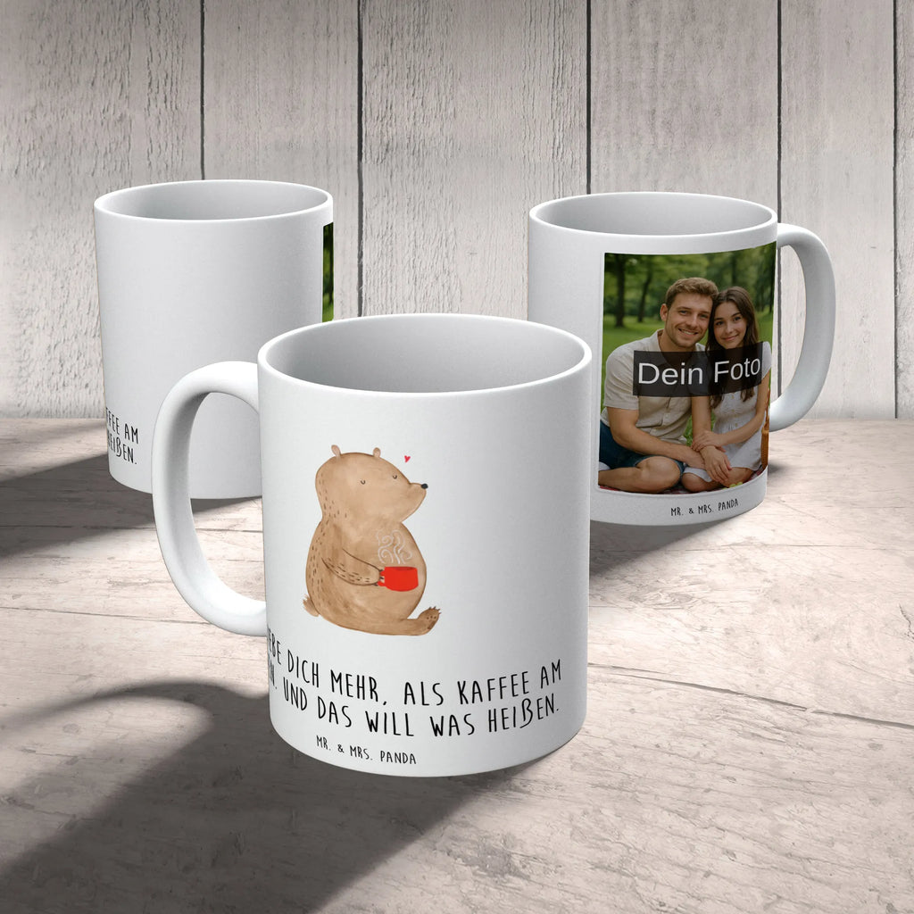 Personalisierte Foto Tasse Bär Morgenkaffee Personalisierte Foto Tasse, Liebe, Partner, Freund, Freundin, Ehemann, Ehefrau, Heiraten, Verlobung, Heiratsantrag, Liebesgeschenk, Jahrestag, Hocheitstag, für Ehemann, Valentinstag, Geschenk für Partner, Mitbringsel, für Männer, Geschenk für Frauen, Liebesbeweis, Geschenk für Freundin, Hochzeitstag