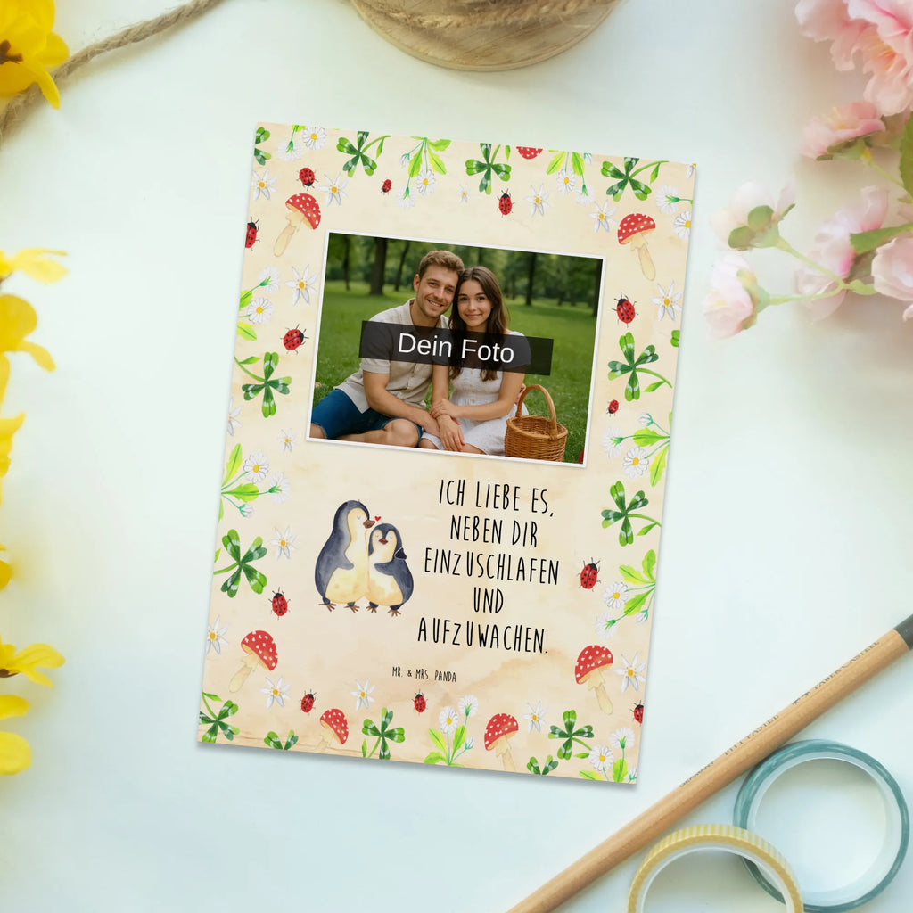 Personalized Photo Postcard penguins Fall asleep Personalisierte Foto Postkarte, Liebe, Partner, Freund, Freundin, Ehemann, Ehefrau, Heiraten, Verlobung, Heiratsantrag, Liebesgeschenk, Jahrestag, Hocheitstag, Hochzeitstag, Geschenk für Partner, Geschenk für Frauen, Liebesbeweis, Mitbringsel, Valentinstag, Geschenk für Freundin, für Männer, für Ehemann