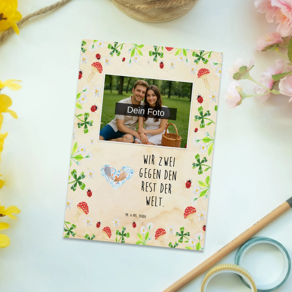 Personalized Photo Postcard Mice heart Personalisierte Foto Postkarte, Liebe, Partner, Freund, Freundin, Ehemann, Ehefrau, Heiraten, Verlobung, Heiratsantrag, Liebesgeschenk, Jahrestag, Hocheitstag, Mäuse, Love, Liebesbotschaft, Geschenk für zwei, Gemeinsamkeit, Liebesbeweis, Maus, Hochzeit, Lieblingsmensch