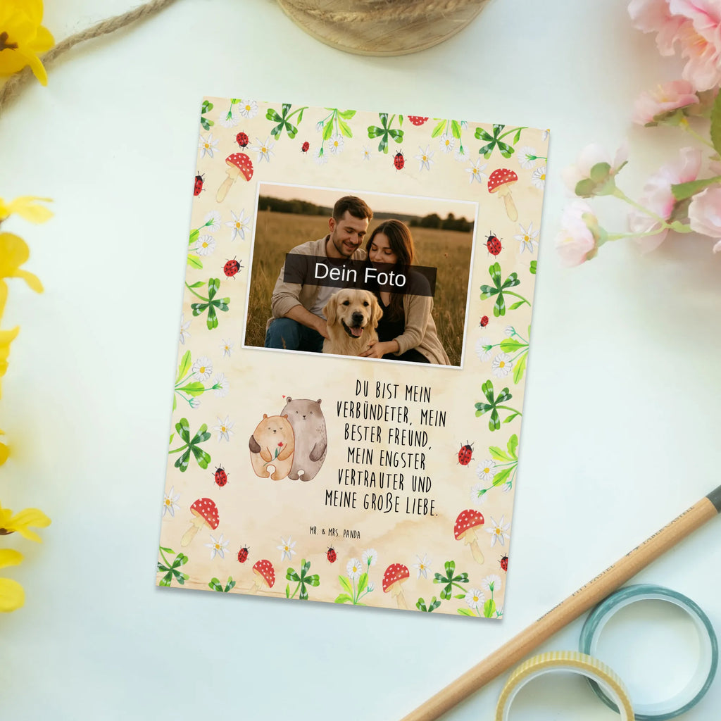 Personalized Photo Postcard Bears in love Personalisierte Foto Postkarte, Freundin, Jahrestag, Liebesgeschenk, Verlobung, Ehefrau, Heiratsantrag, Heiraten, Hocheitstag, Freund, Ehemann, Partner, Liebe, Geschenk Hochzeit, Liebesbeweis, Bärchen, Bären, Geschenk Freund, Geschenk Freundin, Verlobt, Bär, Verliebt, Hochzeitstag, Verheiratet