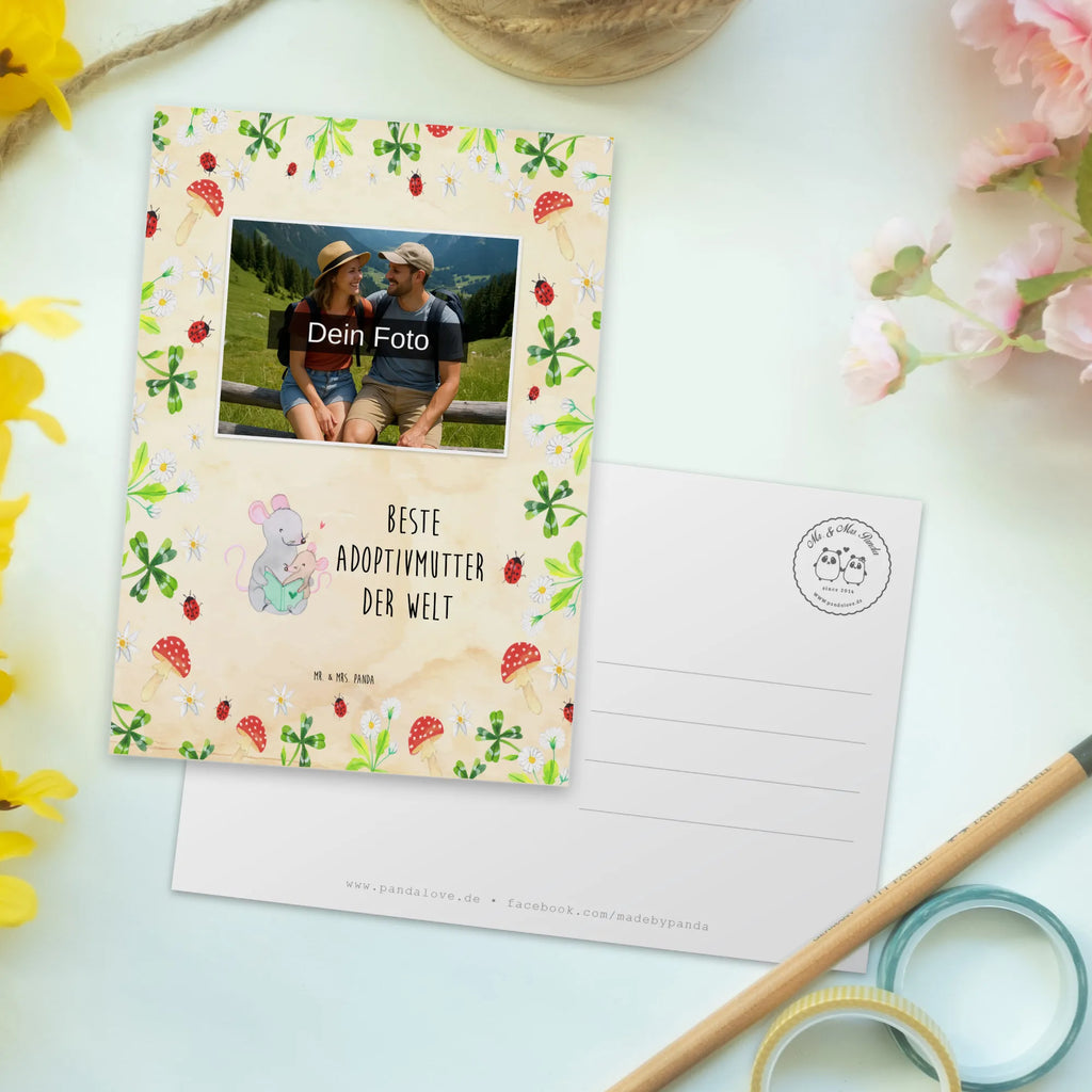 Personalized Photo Postcard Mouse Best adoptive mother in the world Personalisierte Foto Postkarte, für, Dankeschön, Geschenk, Schenken, Geburtstag, Geburtstagsgeschenk, Geschenkidee, Danke, Bedanken, Mitbringsel, Freude machen, Geschenktipp, Mutti, Beste Mama, Supermama, Mutter, Adoptivmama, adoptiert, Ma, Adoptivmutter, Sohn, Mama, Tochter, Beste, Muttertag, Mami