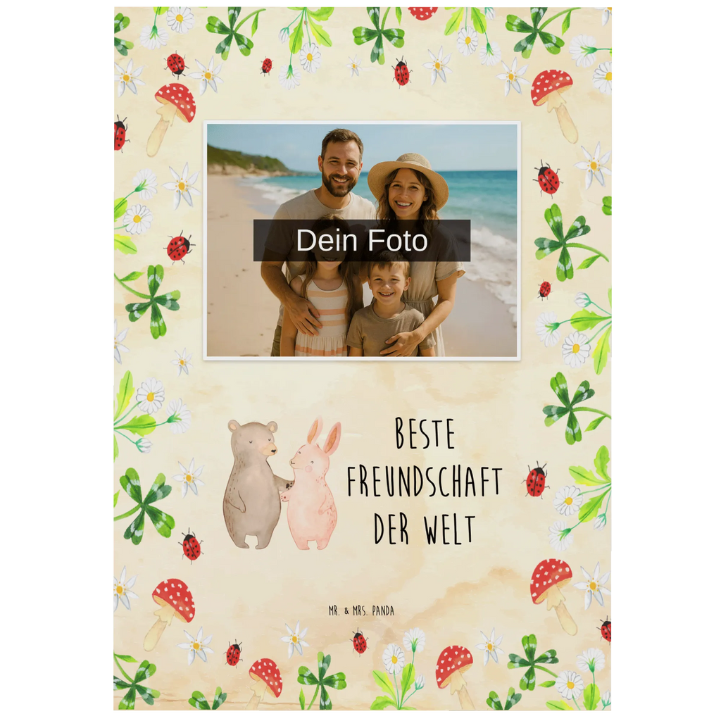 Personalized Photo Postcard Hare Best Friendship in the World Personalisierte Foto Postkarte, für, Dankeschön, Geschenk, Schenken, Geburtstag, Geburtstagsgeschenk, Geschenkidee, Danke, Bedanken, Mitbringsel, Freude machen, Geschenktipp, Freundschaft, Freunde, Freunde fürs Leben, best friends, Freundin, Freund, Clique, Kumpel, bae, bff
