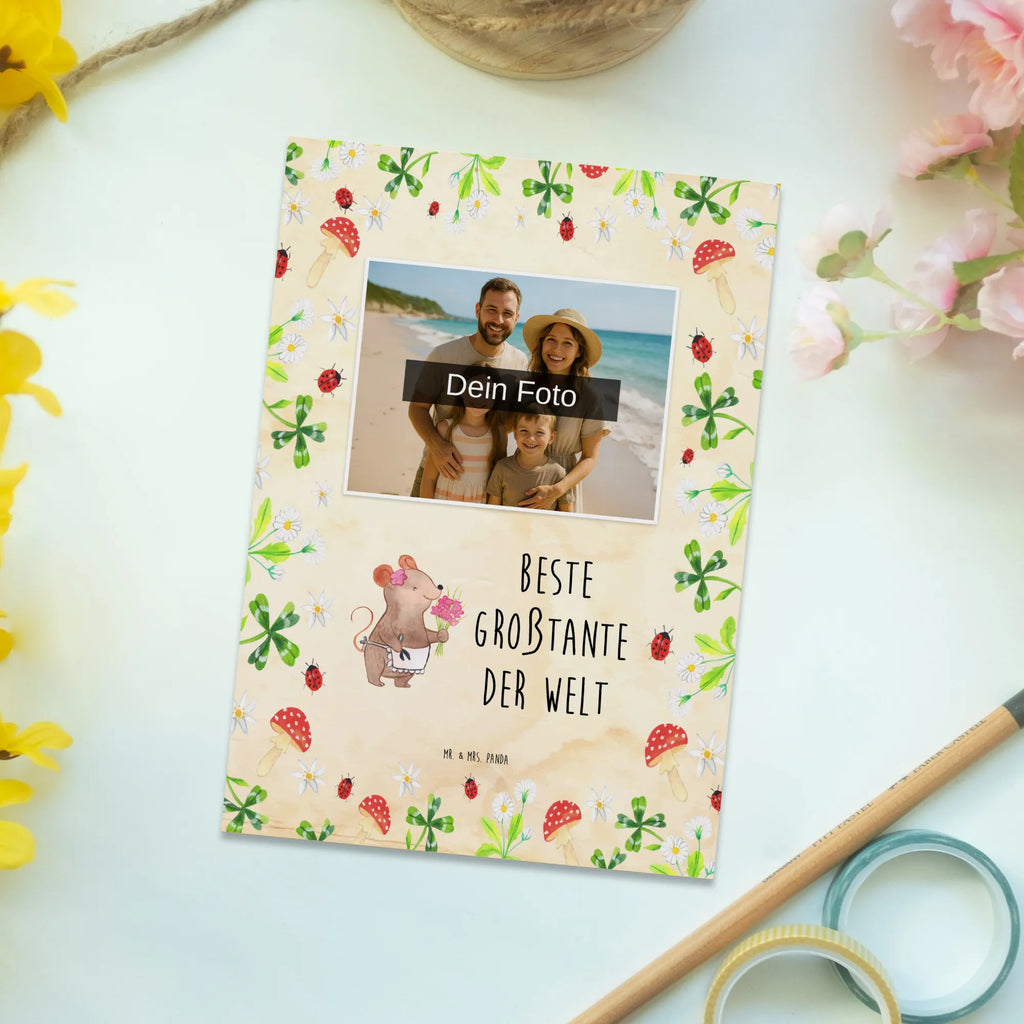 Personalized Photo Postcard Mouse Best Great Aunt in the World Personalisierte Foto Postkarte, für, Dankeschön, Geschenk, Schenken, Geburtstag, Geburtstagsgeschenk, Geschenkidee, Danke, Bedanken, Mitbringsel, Freude machen, Geschenktipp, Neffe, Kleinigkeit, Großtante, Grosstante, Schwester, Tante, Groß, Tanten, Lieblingstante, Familie, Nichte, Beste