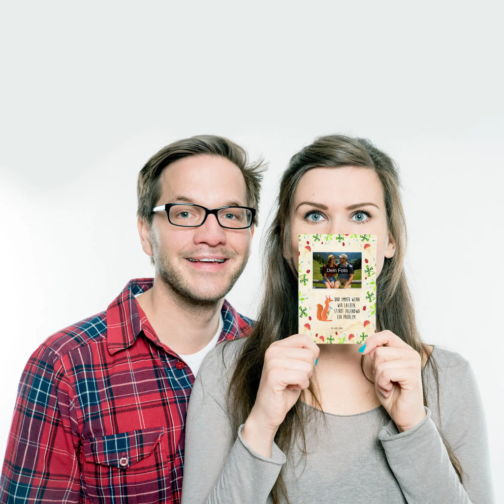 Personalized Photo Postcard Squirrel flower Personalisierte Foto Postkarte, Tiermotive, Gute Laune, lustige Sprüche, Tiere, Eichhörnchen, Eichhorn, Spruch positiv, Lachen, Spaß, Motivation Sprüche, Motivation Bilder, glücklich Spruch, Spruch Deko