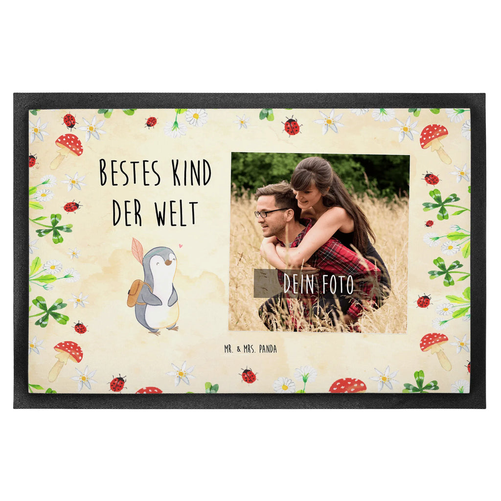 Personalized Photo Doormat penguin best kid in the world Personalisierte Foto Fußmatte, für, Dankeschön, Geschenk, Schenken, Geburtstag, Geburtstagsgeschenk, Geschenkidee, Danke, Bedanken, Mitbringsel, Freude machen, Geschenktipp, Nachwuchs, Liebling, Kinder, Bestes, Kind, Sohn, Kids, Kiddy, Tochter, Geburt, Kid, Taufe