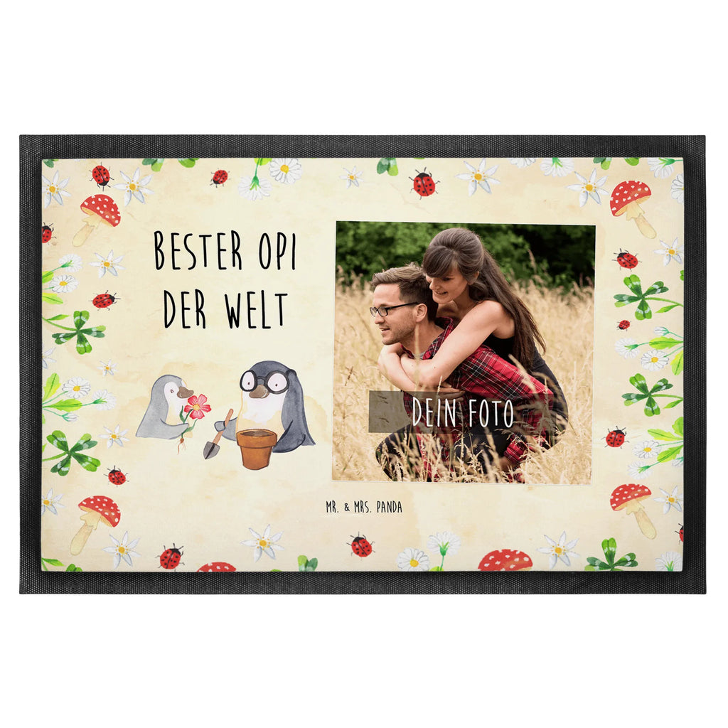 Personalisierte Foto Fußmatte Pinguin Bester Opi der Welt Personalisierte Foto Fußmatte, für, Dankeschön, Geschenk, Schenken, Geburtstag, Geburtstagsgeschenk, Geschenkidee, Danke, Bedanken, Mitbringsel, Freude machen, Geschenktipp, Oppi, Neffe, Grossvater, Oppa, Bester, Opi. Großpapa, Opa, Großvater, Nichte, Kleinigkeit, Großeltern