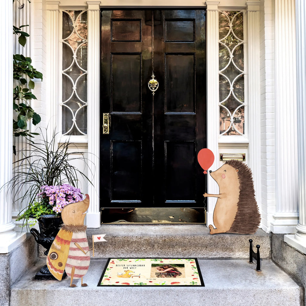 Personalized Photo Doormat Fox Best seat neighbor in the world Personalisierte Foto Fußmatte, für, Dankeschön, Geschenk, Schenken, Geburtstag, Geburtstagsgeschenk, Geschenkidee, Danke, Bedanken, Mitbringsel, Freude machen, Geschenktipp, Sitznachbar, Stuhlnachbar, Nachbar, Uni, Universität, Seminar, Kommilitone, Tischnachbar, Schule, Mitschüler, Mitstudent, Hochschule