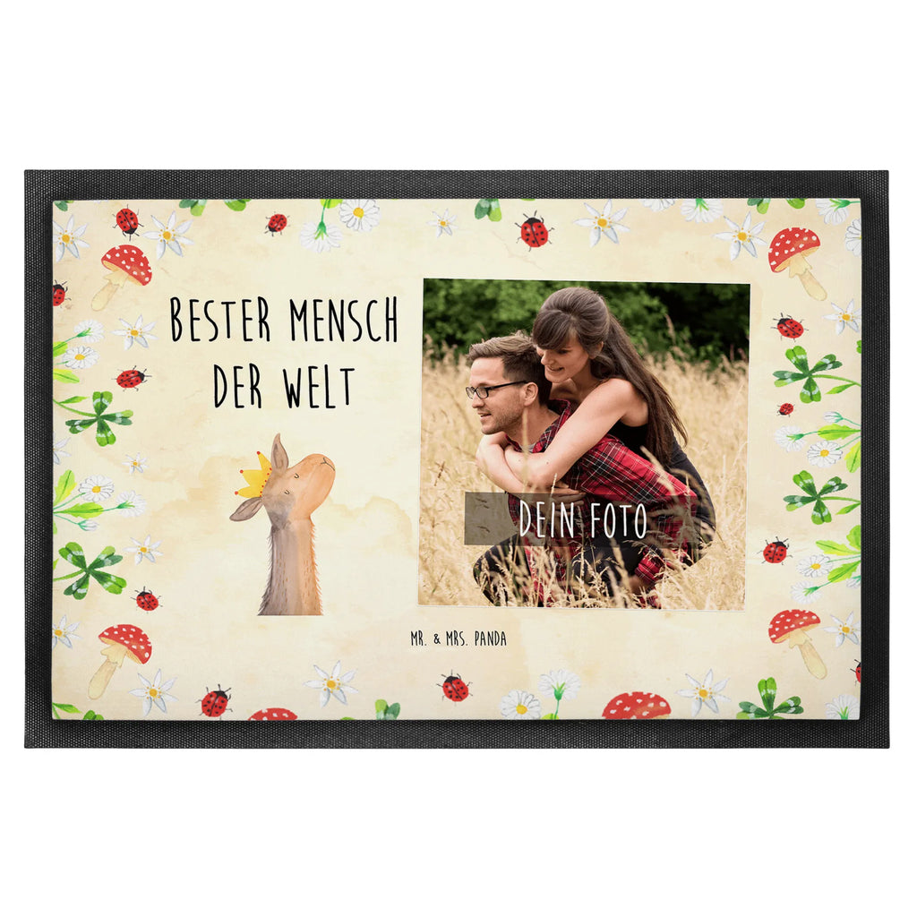 Personalisierte Foto Fußmatte Lama Bester Mensch der Welt Personalisierte Foto Fußmatte, für, Dankeschön, Geschenk, Schenken, Geburtstag, Geburtstagsgeschenk, Geschenkidee, Danke, Bedanken, Mitbringsel, Freude machen, Geschenktipp, Lieblingsmensch, Liebling, Lieblings Mensch, tollster Mensch, Vorbild, Partner, Ehemann, Ehefrau, Liebe, Valentinstag
