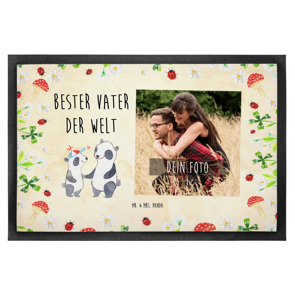 Personalized Photo Doormat panda best dad in the world Personalisierte Foto Fußmatte, für, Dankeschön, Geschenk, Schenken, Geburtstag, Geburtstagsgeschenk, Geschenkidee, Danke, Bedanken, Mitbringsel, Freude machen, Geschenktipp, Mann, Vater, Dad, Eltern, Paps, Daddy, Vati, Geschenk Vater, Familie, Bester, Kleinigkeit, Papi, Papa