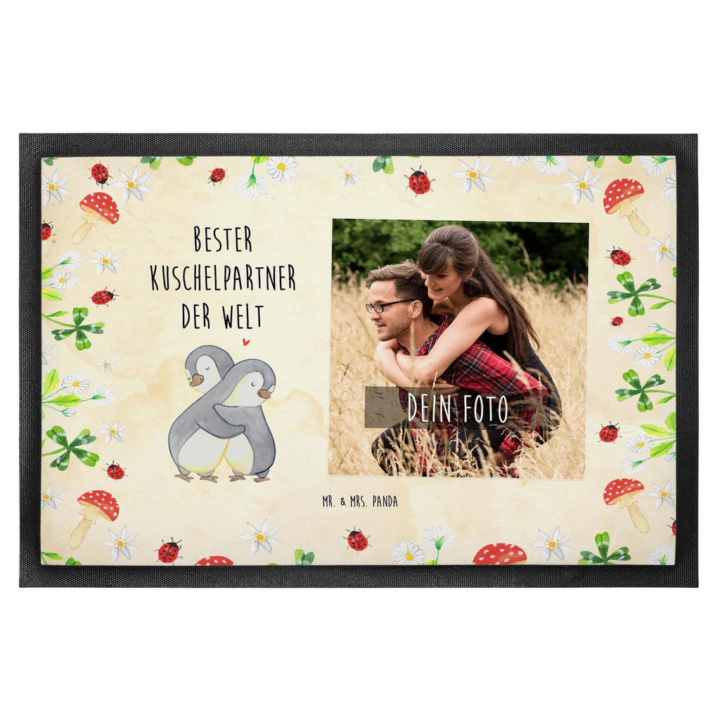 Personalized Photo Doormat penguin Best cuddle partner in the world Personalisierte Foto Fußmatte, für, Dankeschön, Geschenk, Schenken, Geburtstag, Geburtstagsgeschenk, Geschenkidee, Danke, Bedanken, Mitbringsel, Freude machen, Geschenktipp, Kuschelpartner, Lebenspartner, Ehepartner, Partner, Ehemann, Ehefrau, Kuscheln, Bett, Liebe, Freund, Freundin, Hochzeitstag, verliebt