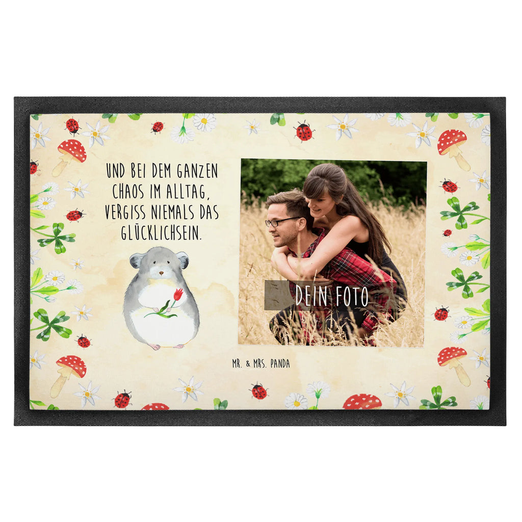 Personalisierte Foto Fußmatte Chinchilla Blume Personalisierte Foto Fußmatte, Tiermotive, Gute Laune, lustige Sprüche, Tiere, Chinchilla, Chinchillas, Liebeskummer, Kummer, Depressionen, traurig sein, Chaos, Glücklichsein, Büro, Büroalltag