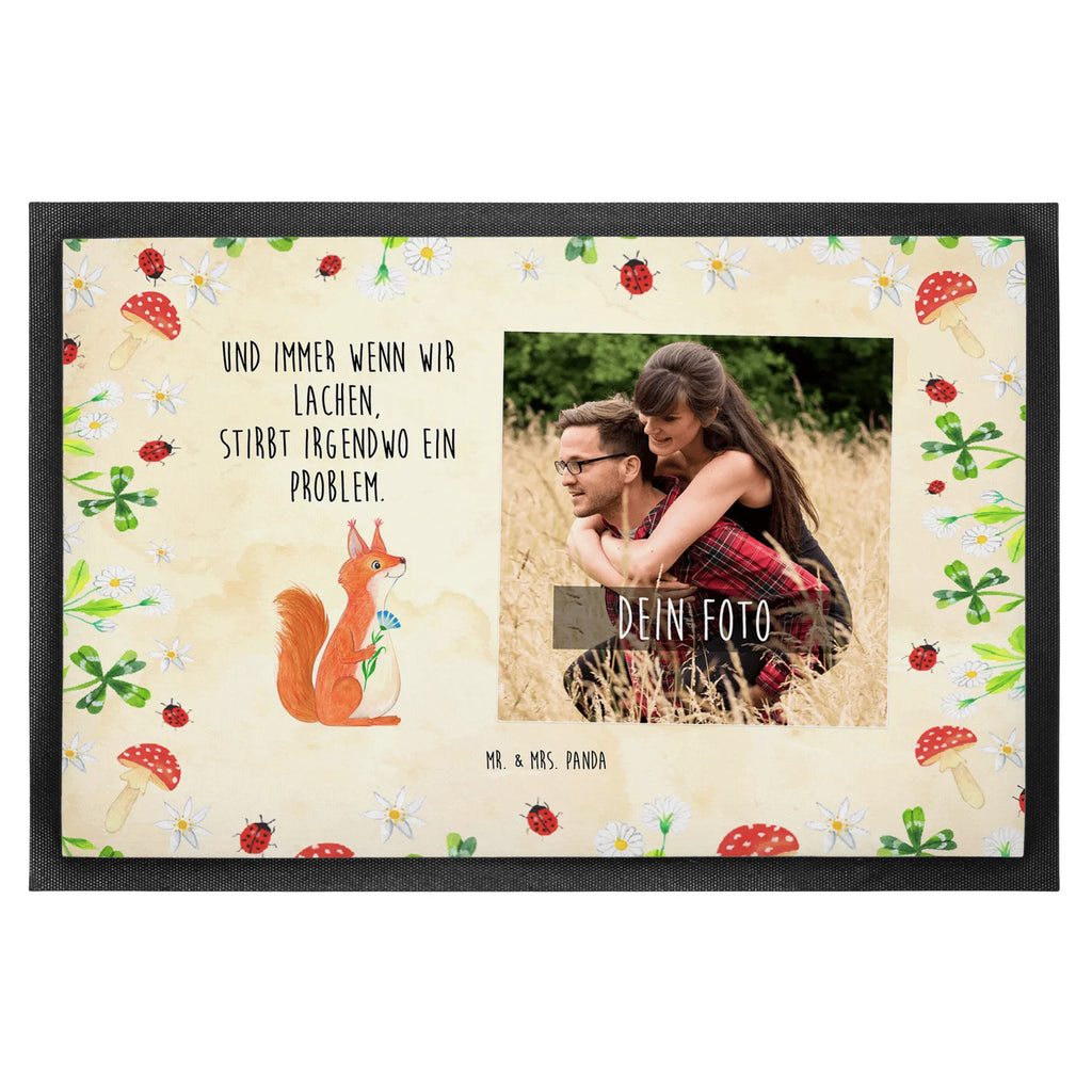 Personalized Photo Doormat Squirrel flower Personalisierte Foto Fußmatte, Tiermotive, Gute Laune, lustige Sprüche, Tiere, Spruch Deko, Lachen, Motivation Bilder, Spaß, glücklich Spruch, Spruch positiv, Eichhorn, Eichhörnchen, Motivation Sprüche
